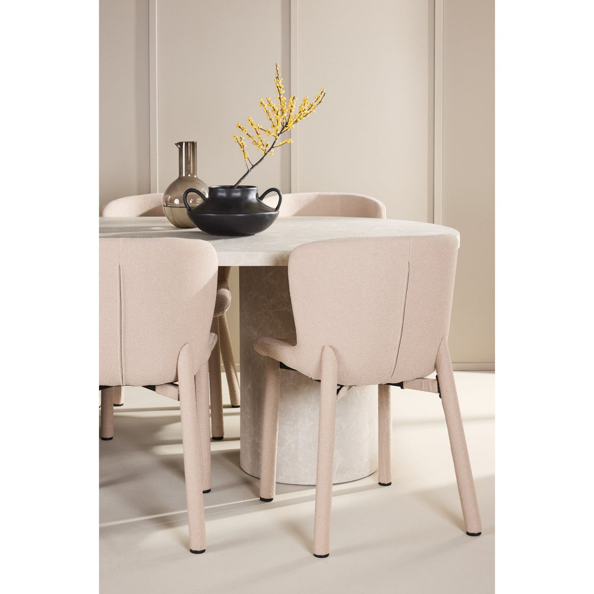 Narvik, Astoria Oval matgrupp Beige, Beige, 200 x 100