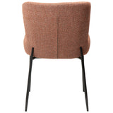 Glam Stol Pebble Red, Black