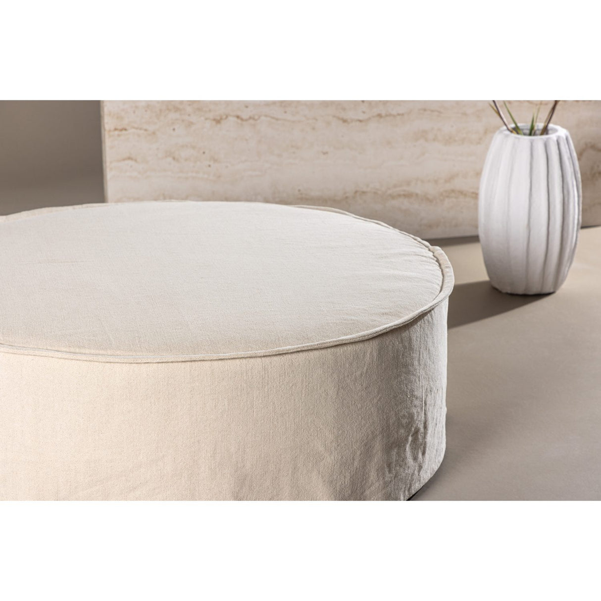 Vindö Pall Beige, ⌀101