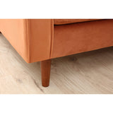 Verona (175 x 90 x 70 cm) 2-sitssoffa Orange