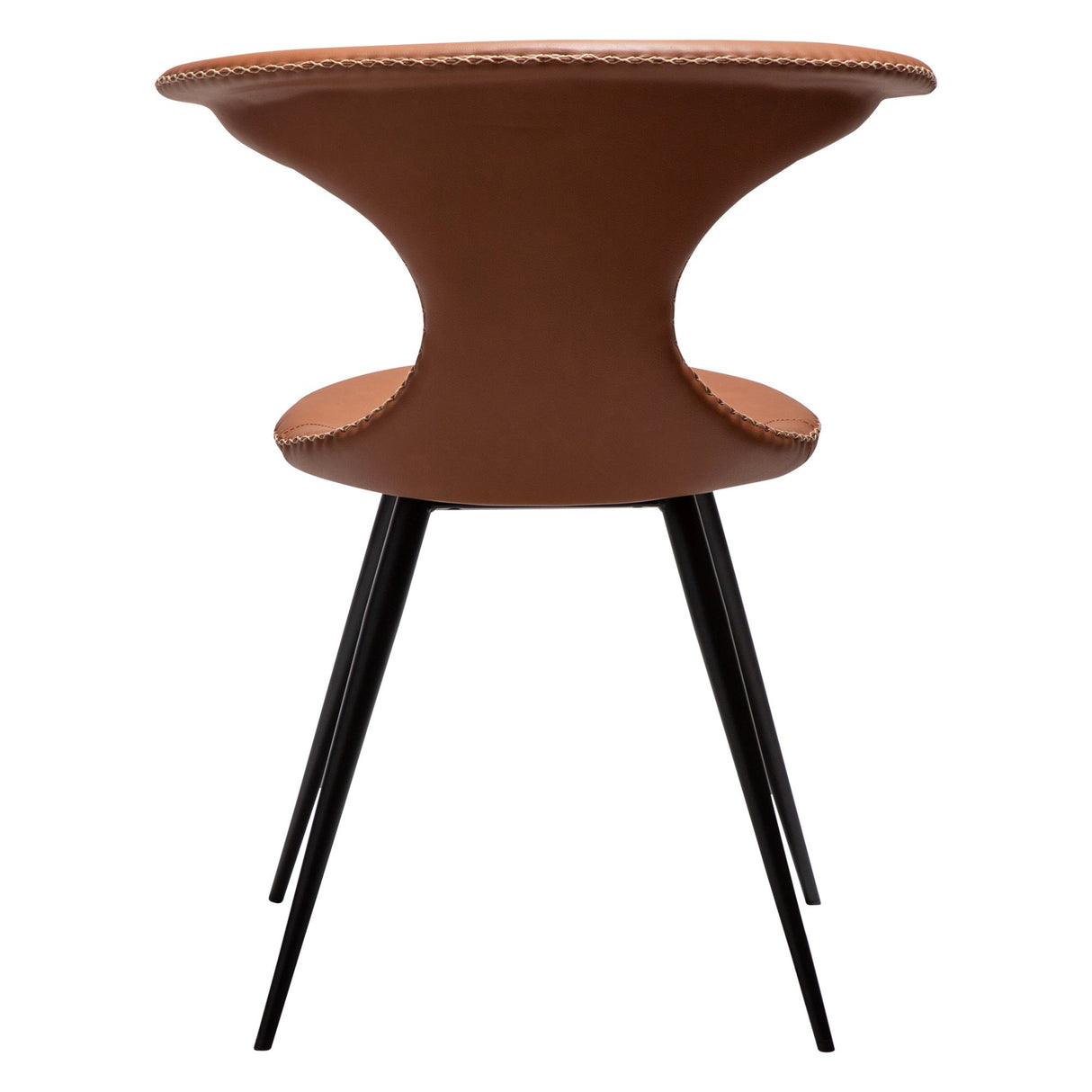 Flair Stol Cognac Art.Leather, Black