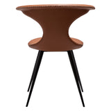 Flair Stol Cognac Art.Leather, Black