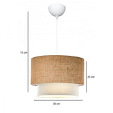 Dusk (H 70 cm) Beige Ljuskrona