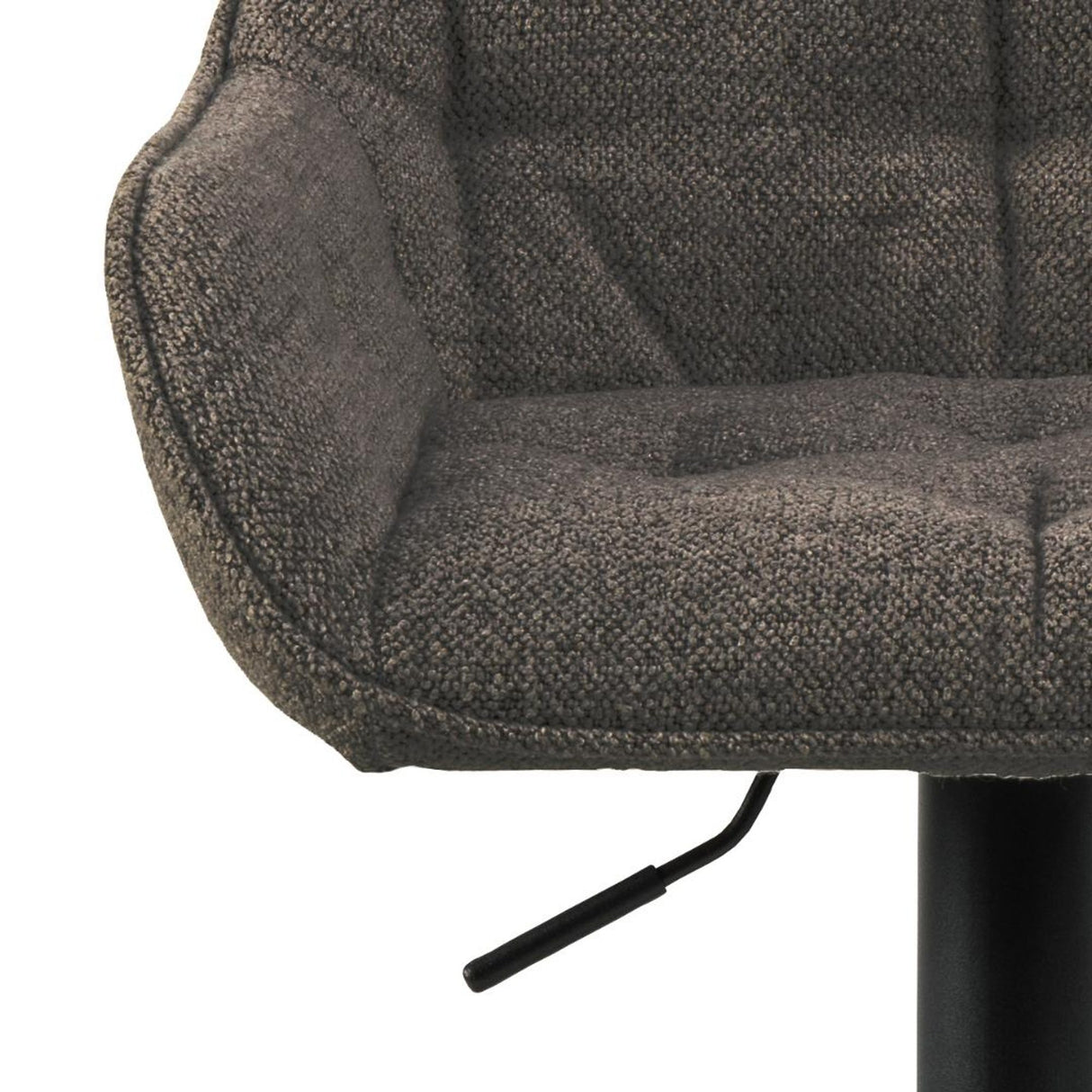 Toulon Barstol Trumpetbas Monza tyg Taupe