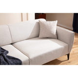 Santiago (220 x 67 x 95 cm) 3-sitssoffa Offwhite