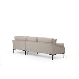 León Hörn (255-150 x 90 x 65 cm) Hörnsoffa Höger