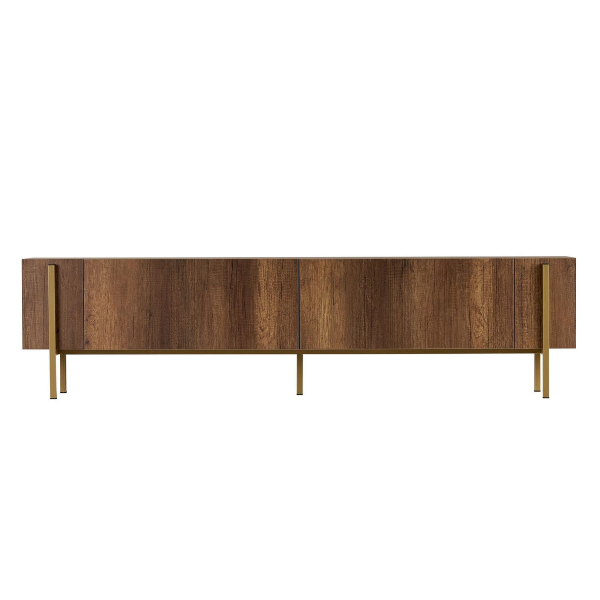 Carlito TV-bänk Walnut Gold