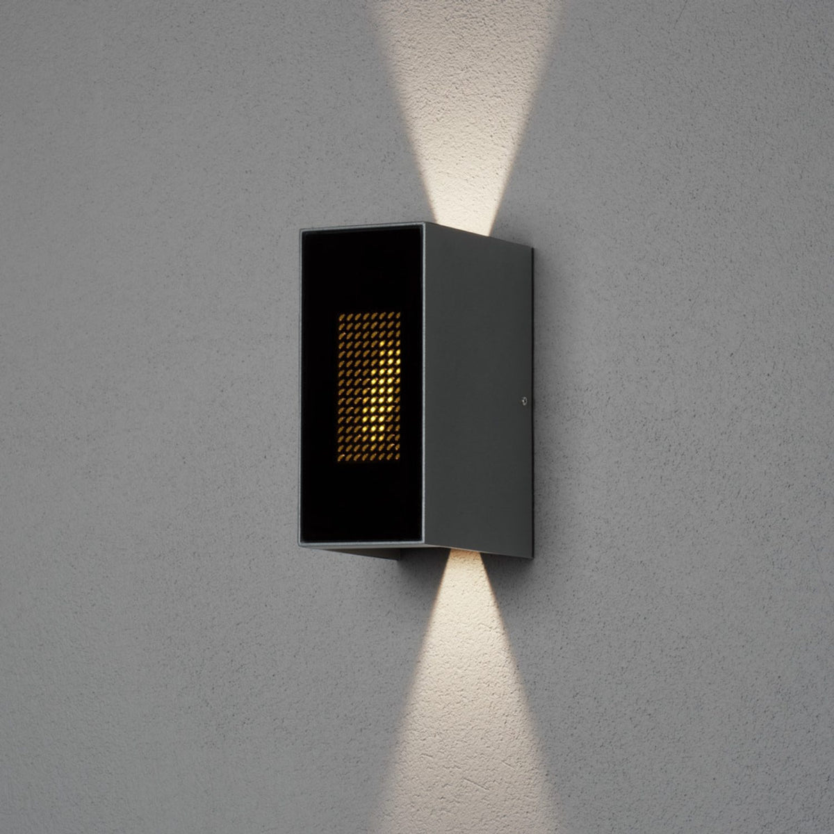 Cremona HP-LED Mörkgrå Flame Vägglampa Ute