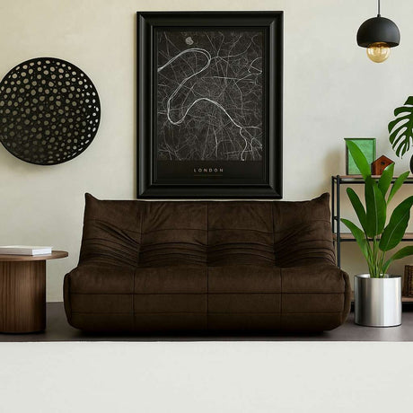 Liza 2-sits soffa Brun