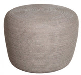 Circle Fotpall Taupe Liten