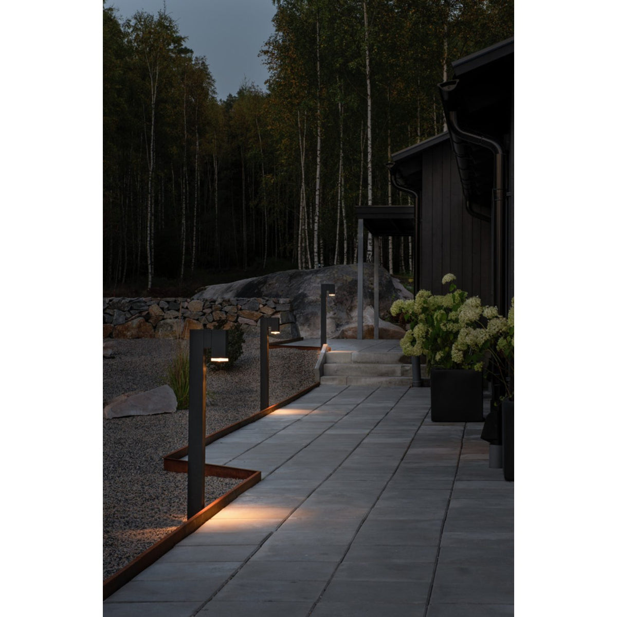 Pollux 100cm GU10 Pollare Svart