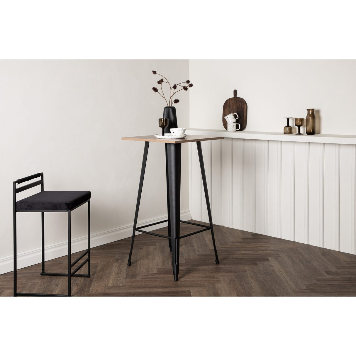 Tempe Barbord Valnöt, 60 x 60