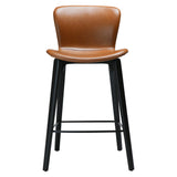 Paragon Barstol Vintage Light Brown Art.Leather, Black 68 cm