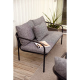 Bendt 2-sits Soffa 138x72 cm Svart/Teddy Ant