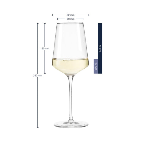 400ml puccini 6-pack Vitvinsglas