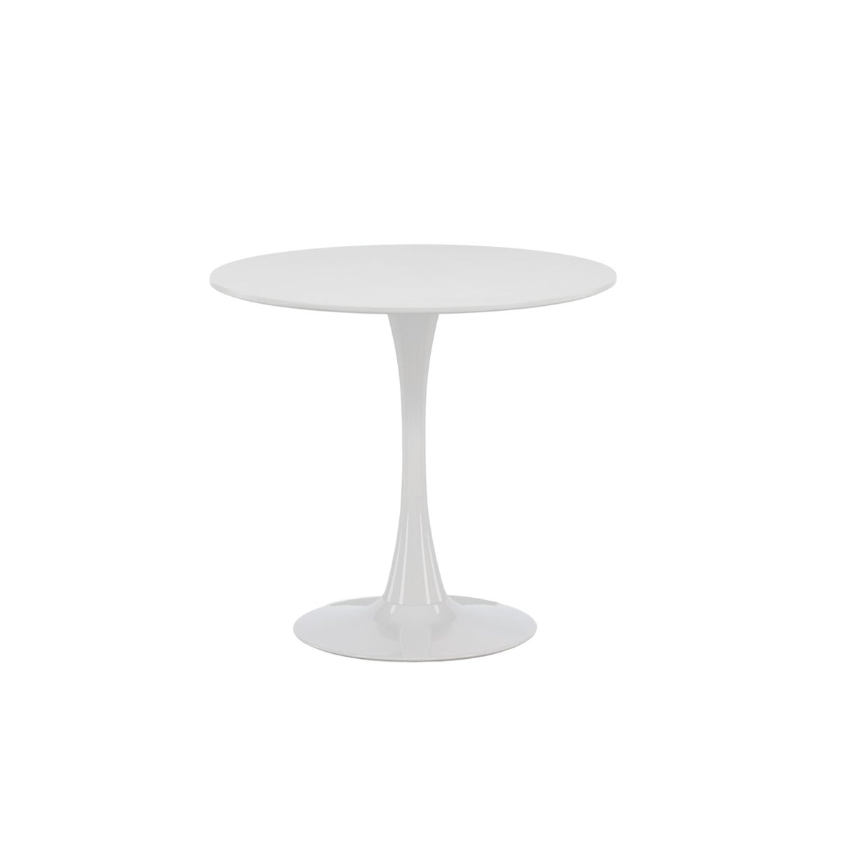 Hamden Runt matbord Vit, 80