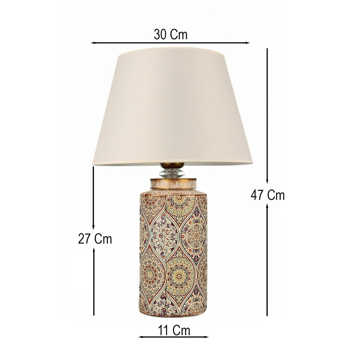 Bordslampa Serie 15 (H 47 cm) Flerfärgad Bordslampa