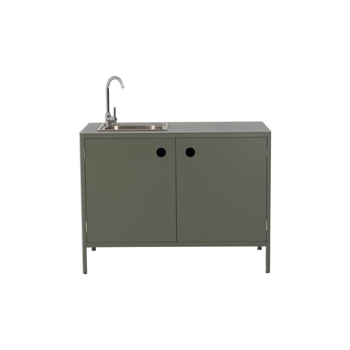 Kelia Utekök Med diskbänk & kran Nordic Green