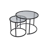 Mastiko Mini Set (42 x 39 x 42 cm) Svart Soffbordsset
