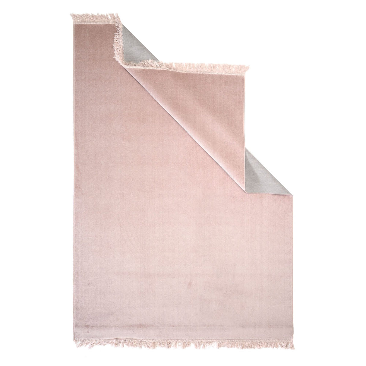 Mona Konstsilkesmatta 160x230 cm Rosa