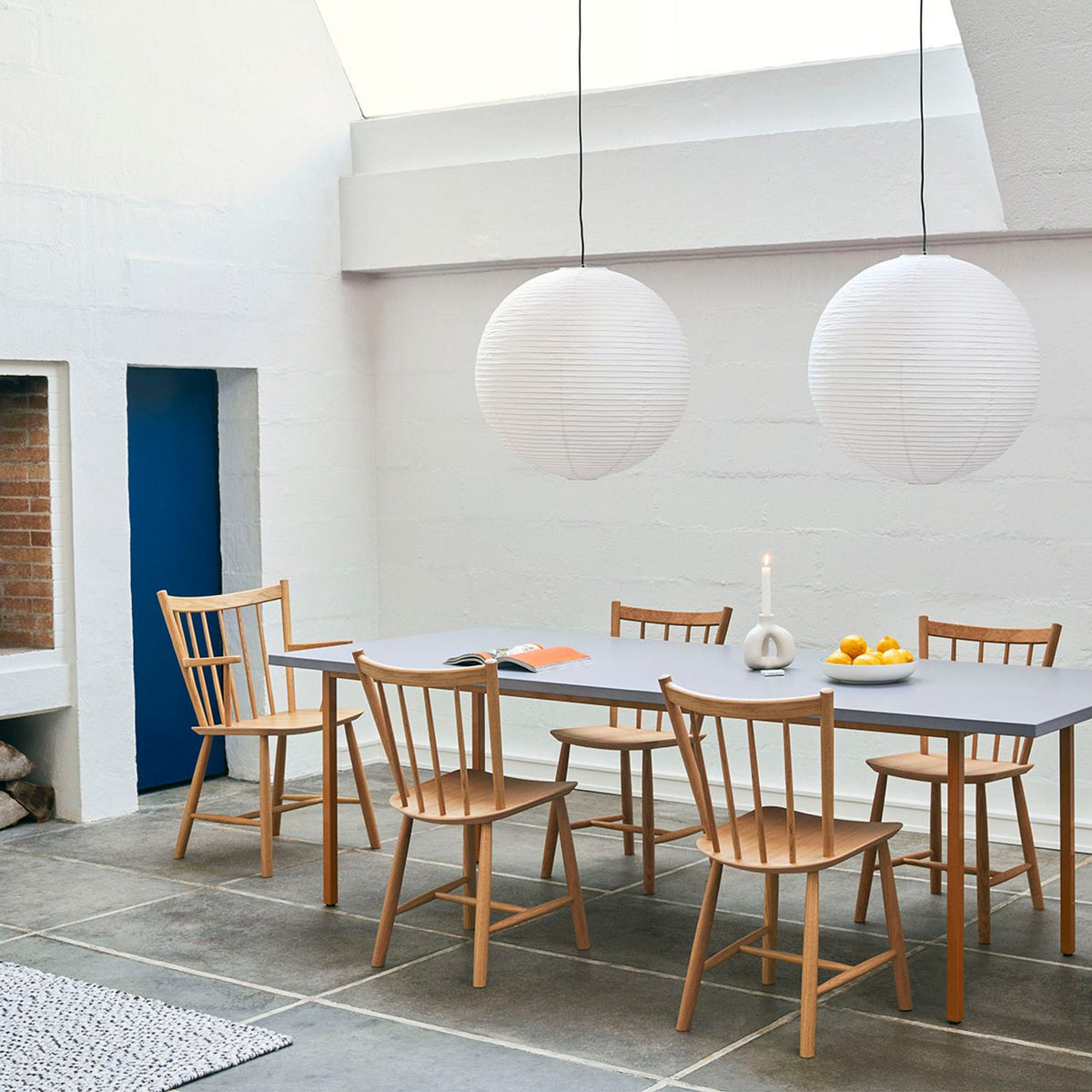 J41 Stol Warm grey – bokfaner med vattenbaserad lack, Warm grey – massiv bok med vattenbaserad lack