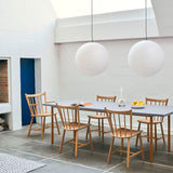 J41 Stol Warm grey – bokfaner med vattenbaserad lack, Warm grey – massiv bok med vattenbaserad lack