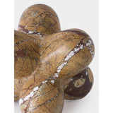 Jack Skulptur Forest Brown Marble