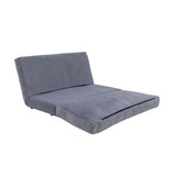 Malabo (32 x 127 x 120 cm) 2-sits bäddsoffa Grå