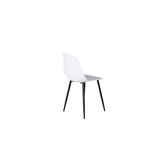 Polar Matstol Svart,Vitt, Plast, 58 x 81 x 46
