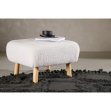 Salina Ottoman Vit, 60 x 60 x 28