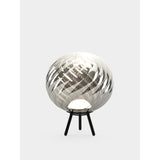 Whirl Portabel lampa Silver/Black