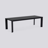 Chisel 30 rektangulärt L250 × B95 × H74 cm Matbord Black – lackerad ekfaner, Black – lackerad ek