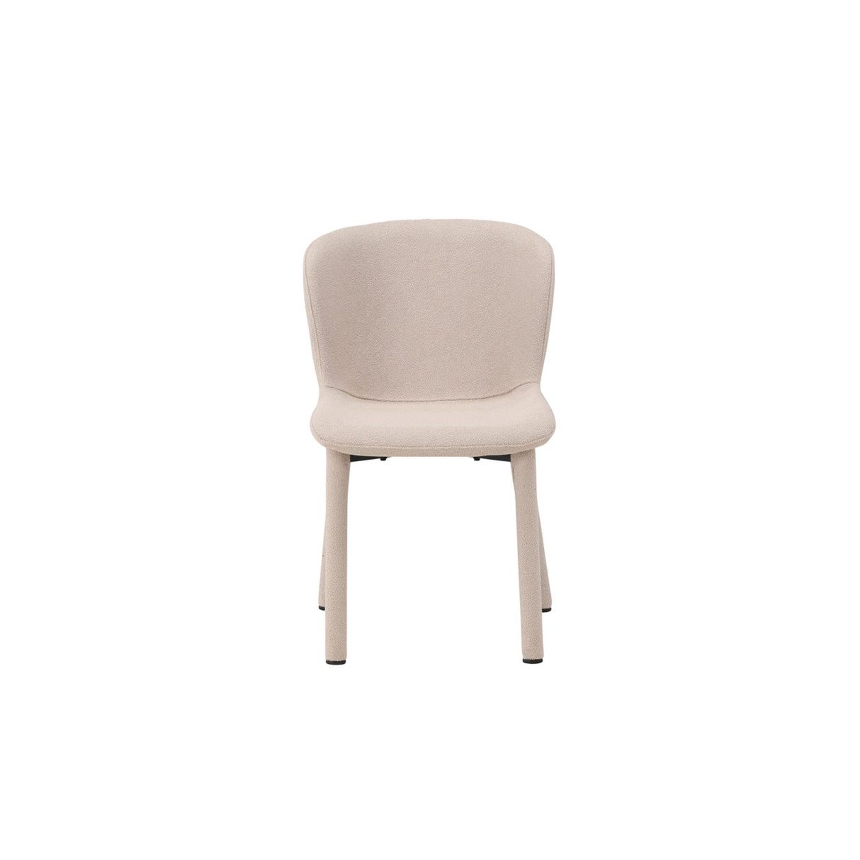 Astoria Matstol Beige, Bouclé, 54 x 83 x 52
