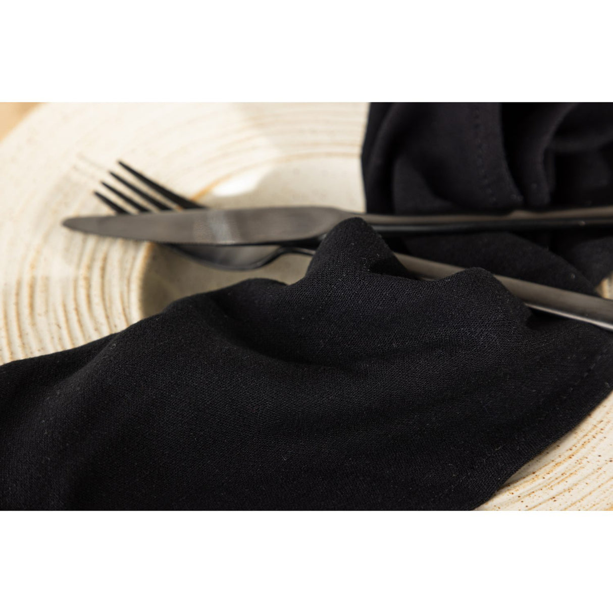 Wabi Sabi Servett Svart