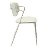 Zed Stol Bone White Art.Leather