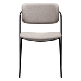 Zed Stol Cashmere bouclé, Black