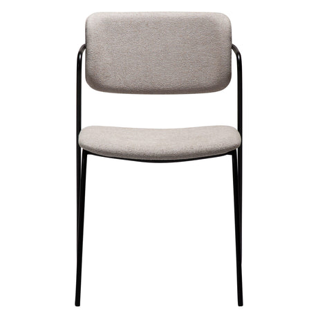 Zed Stol Cashmere bouclé, Black