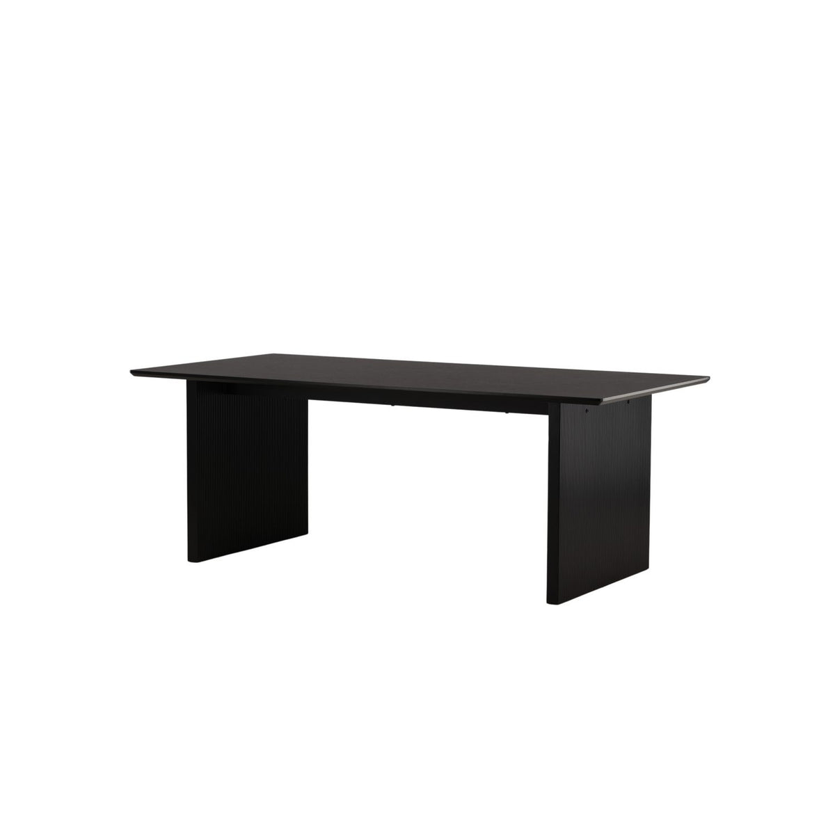 Vail Rektangulärt matbord Svart, MDF, 200 x 100