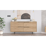 Vientiane Console (160 x 74,3 x 44,5 cm) Valnöt Konsol