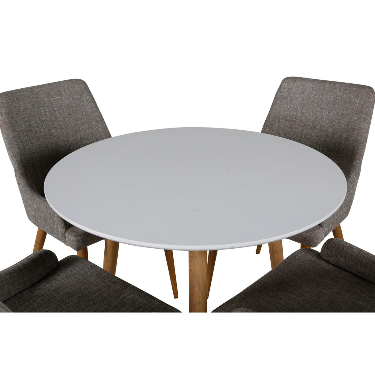 Polar, Plaza Rund matgrupp Grå,Natur, Natur,VIT, ⌀90