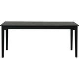 Aker Matbord 190x95 cm Svart