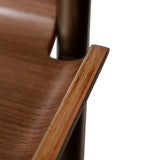 Friyay Set om 4 Hylla Walnut