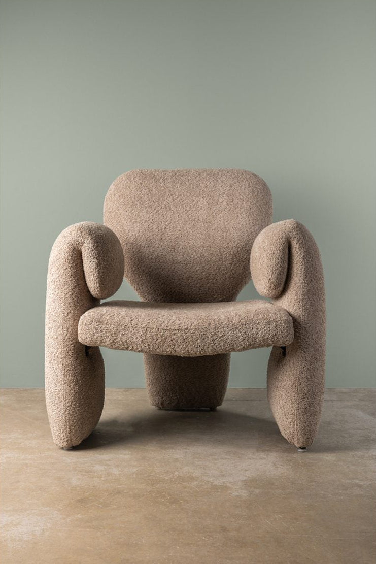 Geneve Fåtölj Brun/beige