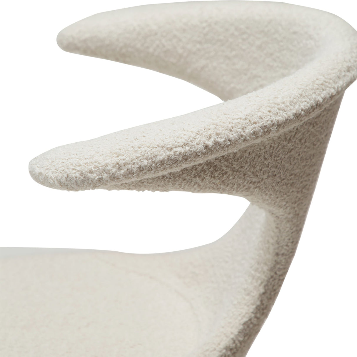 Flair Stol Dove Bouclé, Black