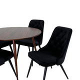 Plaza, Velvet Deluxe Rund matgrupp