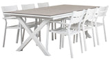 Hillmond Matgrupp Vit ink 6st Delia Karmstolar