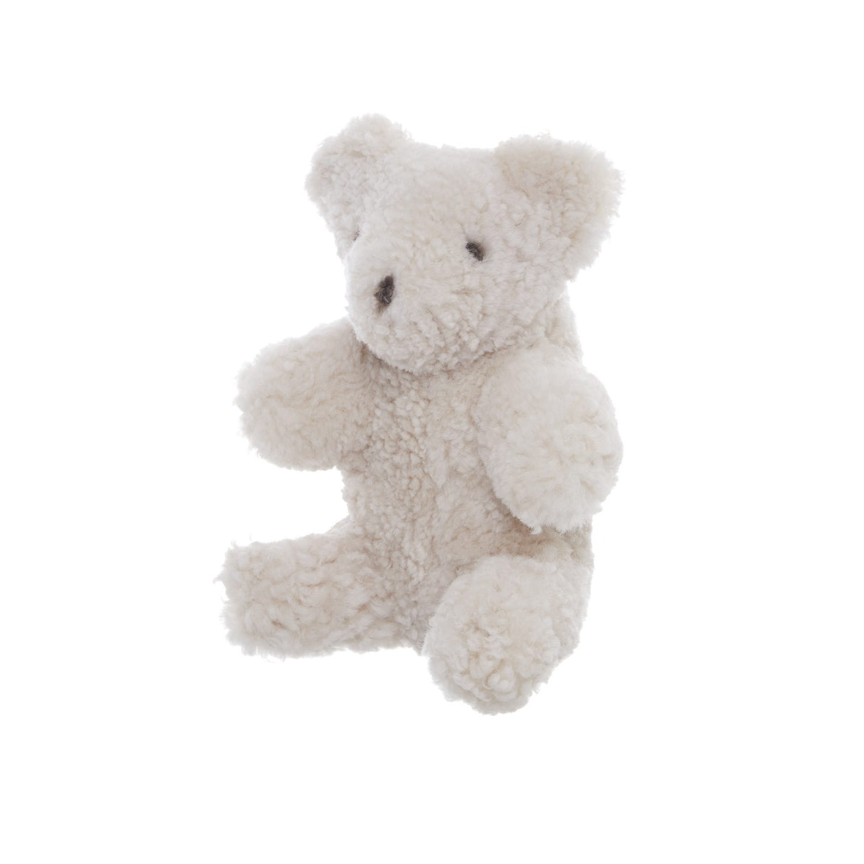 Teddy Curly Gosedjur White