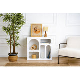 Suva (80 x 74 x 37 cm) Konsolbord Vit