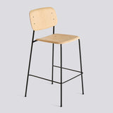 Soft Edge 90 75 cm Barpall ekfaner med vattenbaserad lack