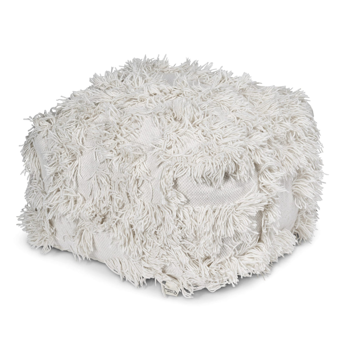 Rio 55x55 cm Puff Off-White